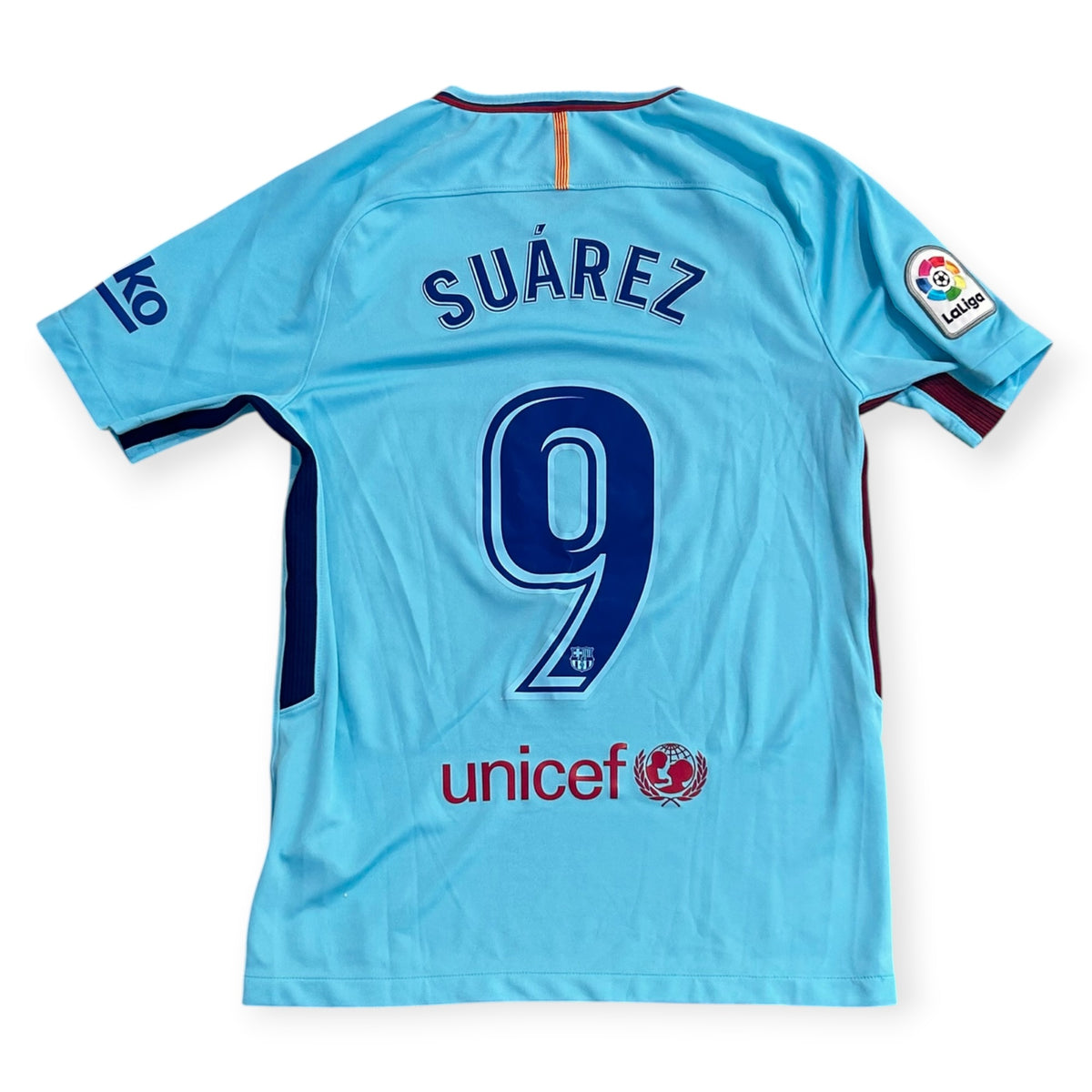 FC Barcelona 2017/18 Away - Suárez 9 (Small)