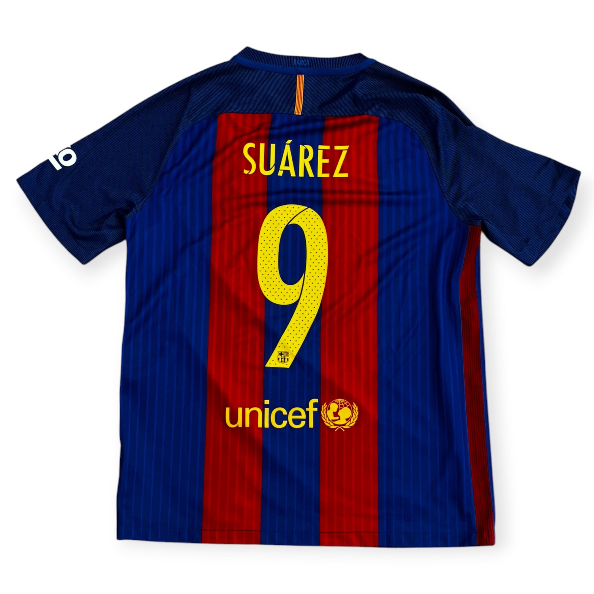 FC Barcelona 2016/17 Home - Suarez 9 (Large)