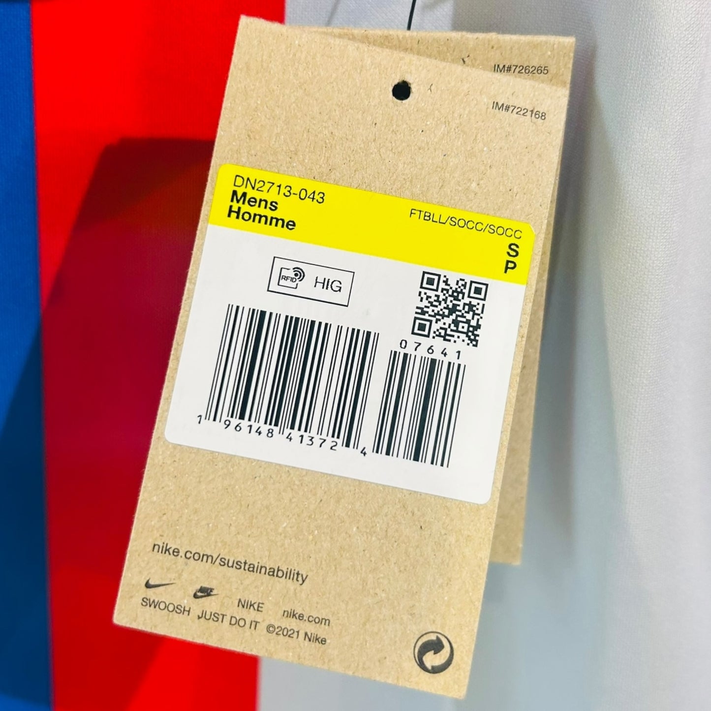 FC Barcelona 2022/23 3rd - Gavi 30 (Small)