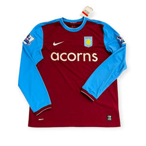 Aston Villa FC 2009/10 Home L/S *NEW* - Young 7 (Large)