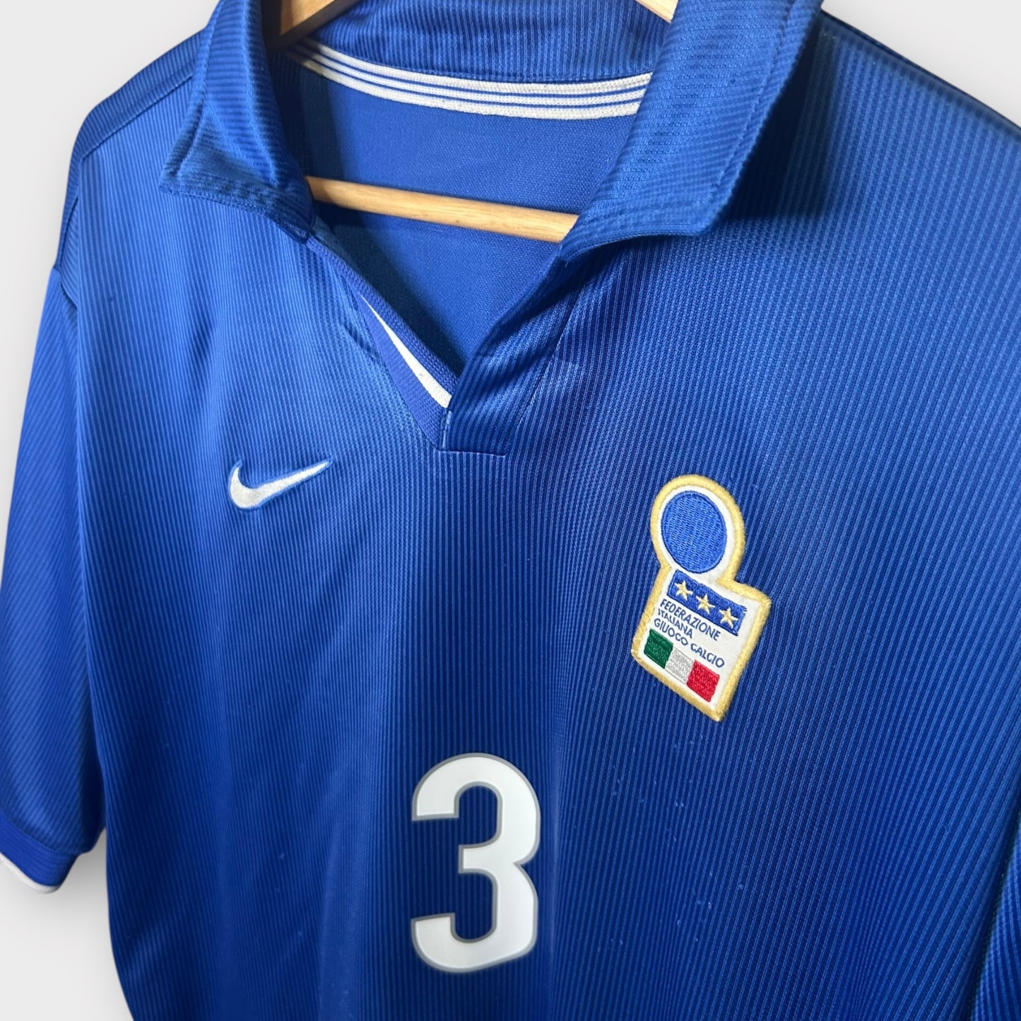 Italy 1998 Home Shirt - Maldini 3