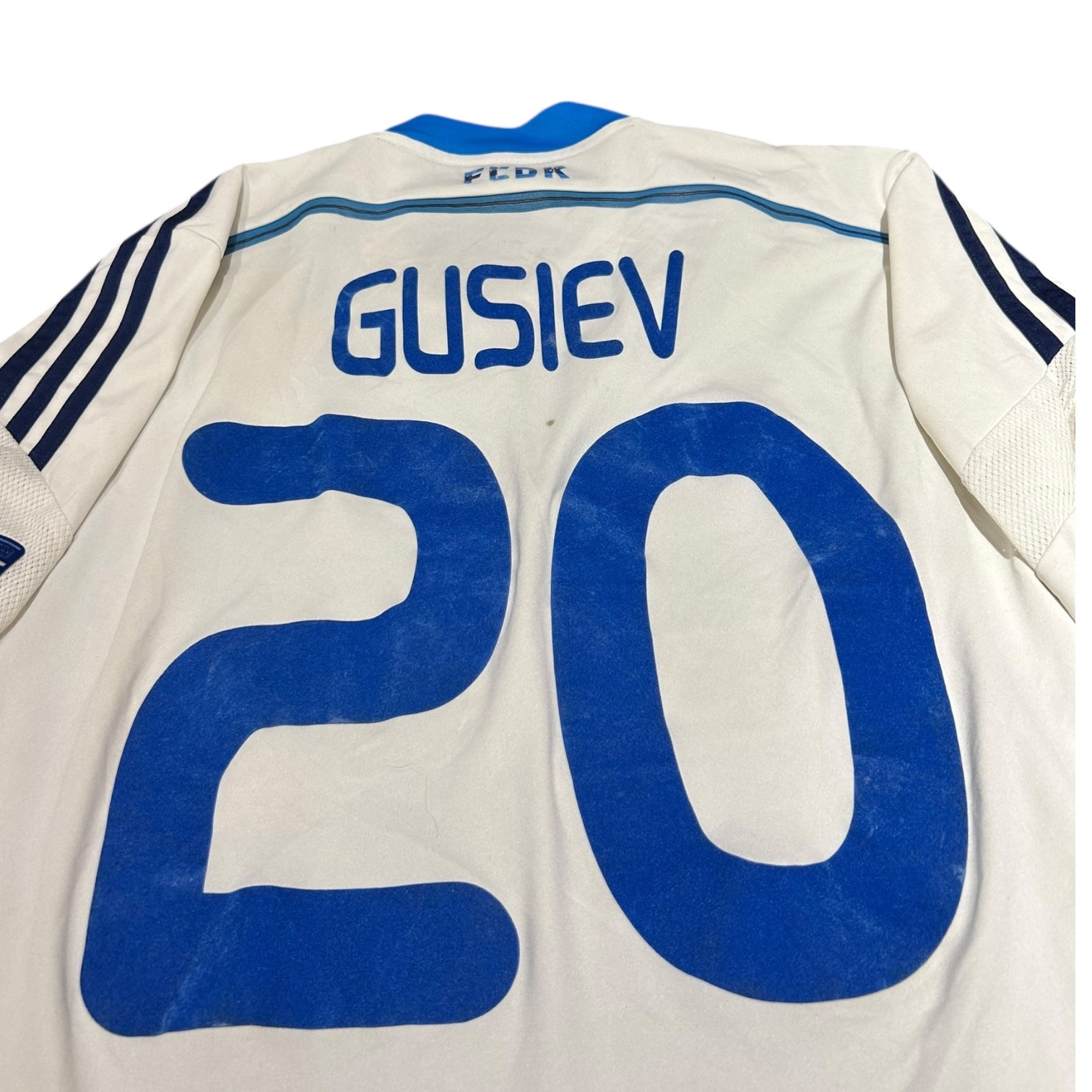 Dynamo Kiev 2015/16 UCL Home Shirt - Gusiev 20 Match Version (Small) - KITLAUNCH