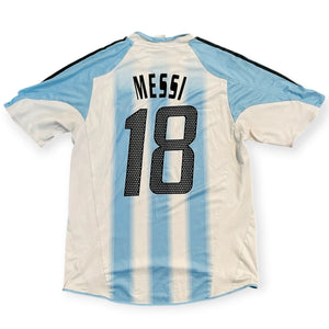 Argentina 2004 Home - Messi 18 (Large)