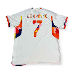 Belgium 2022 Away AU Version - De Bruyne 7 (2XL)