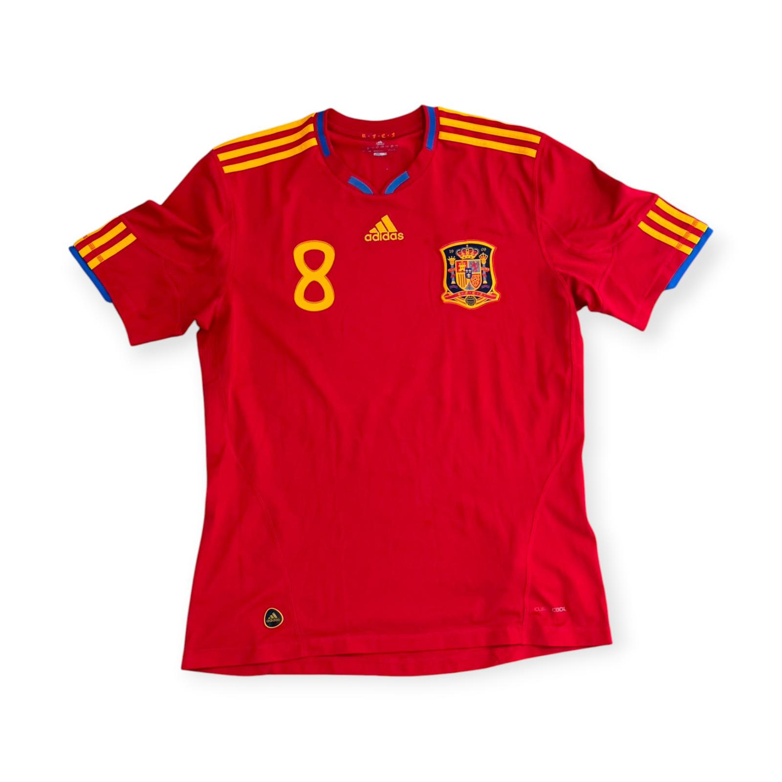 Spain 2010 Home - Xavi 8 (Large)