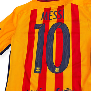 FC Barcelona 2015/16 Away Player Version - Messi 10 (Small)