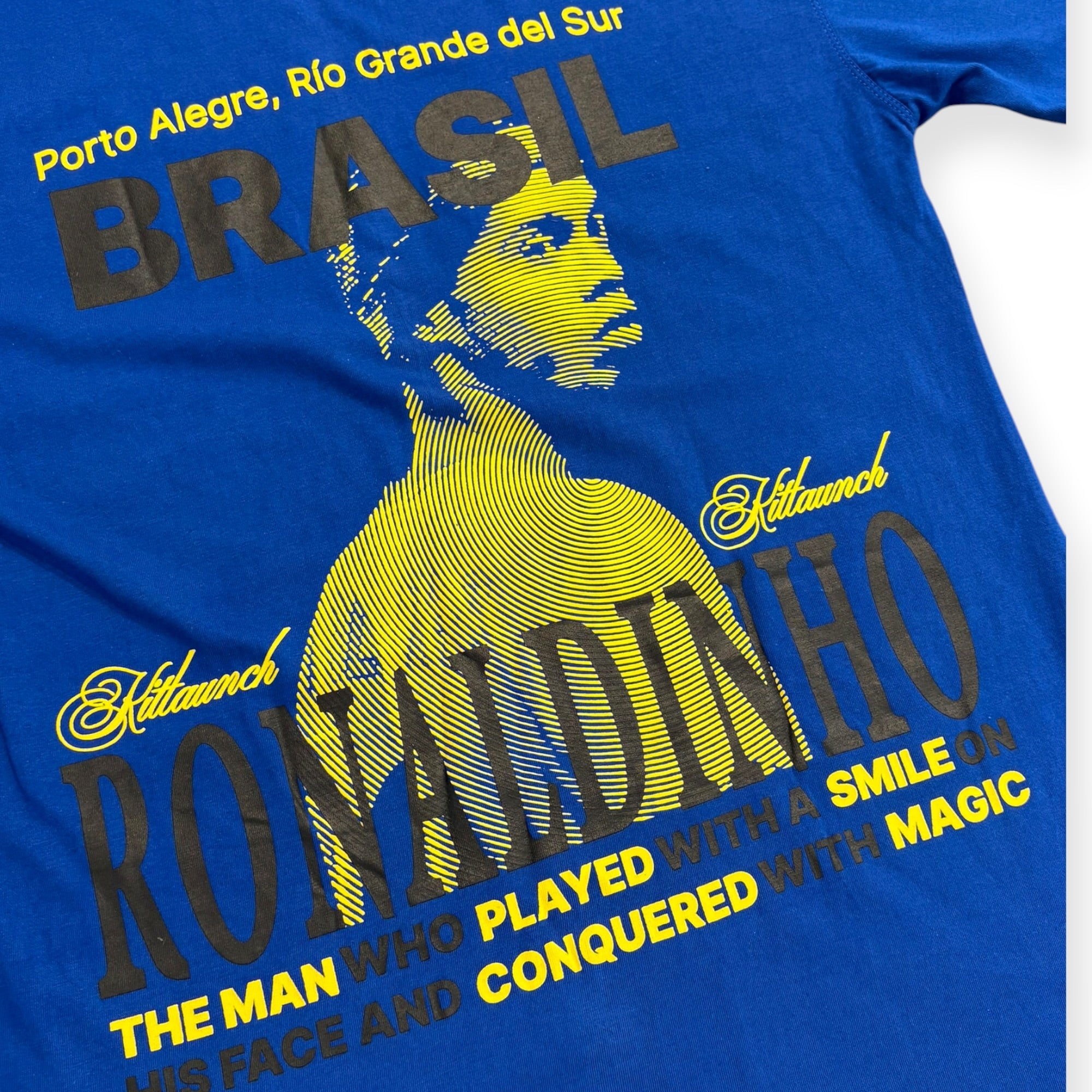 KITLAUNCH RONALDINHO BRAZIL ICON TEE (Multiple Sizes)