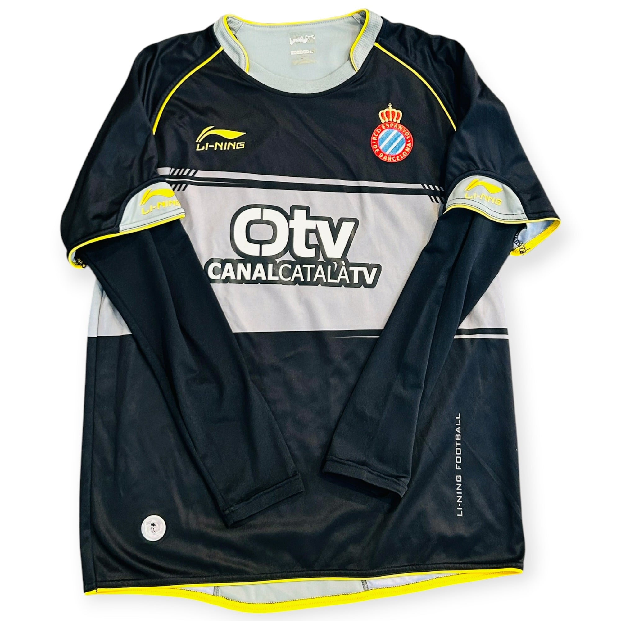 RCD Espanyol 2010/11 Away Long Sleeve Academy Issue - #6 (Small) - KITLAUNCH
