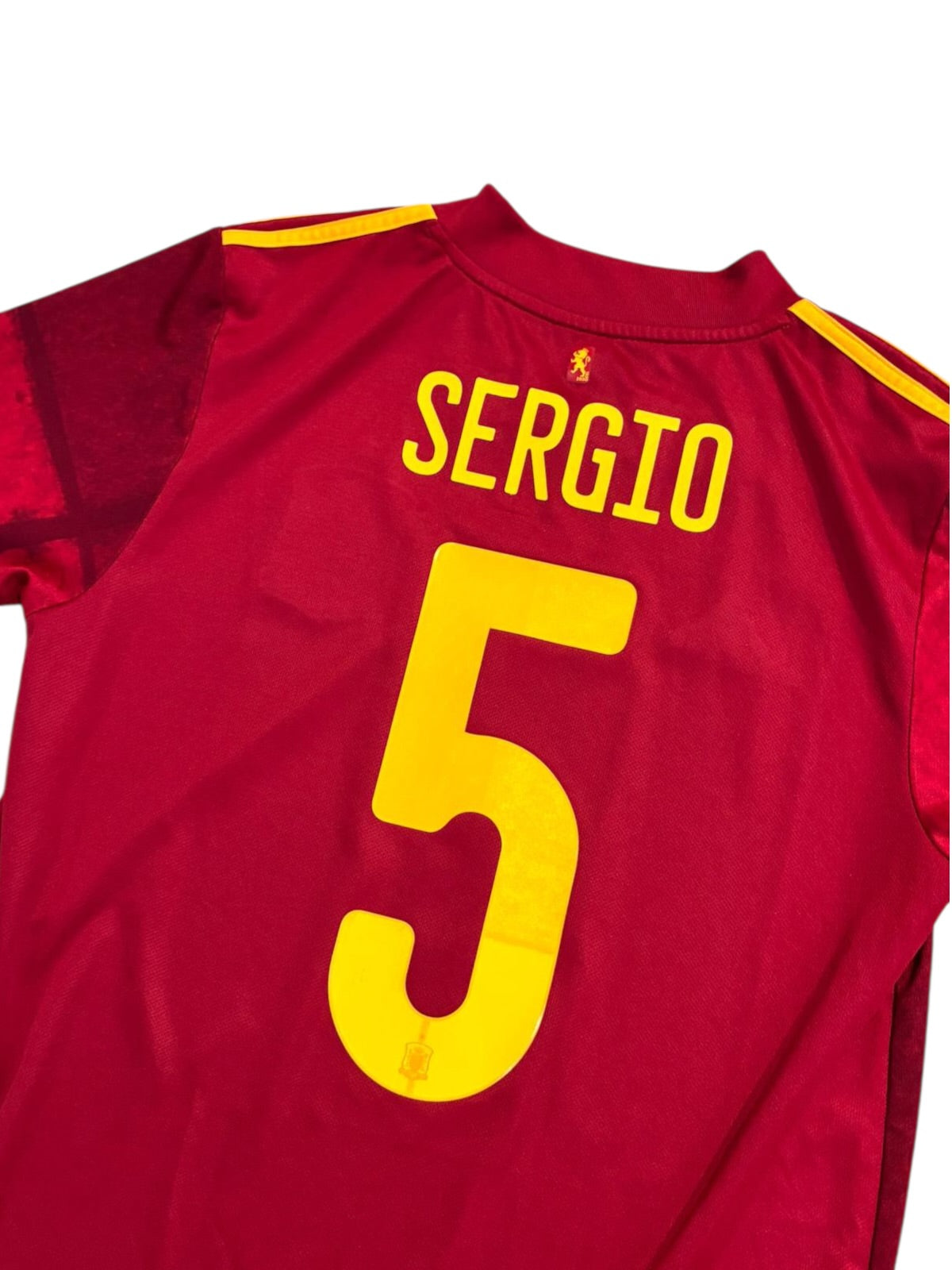 Spain 2020/21 Home - Sergio 5 (Medium)