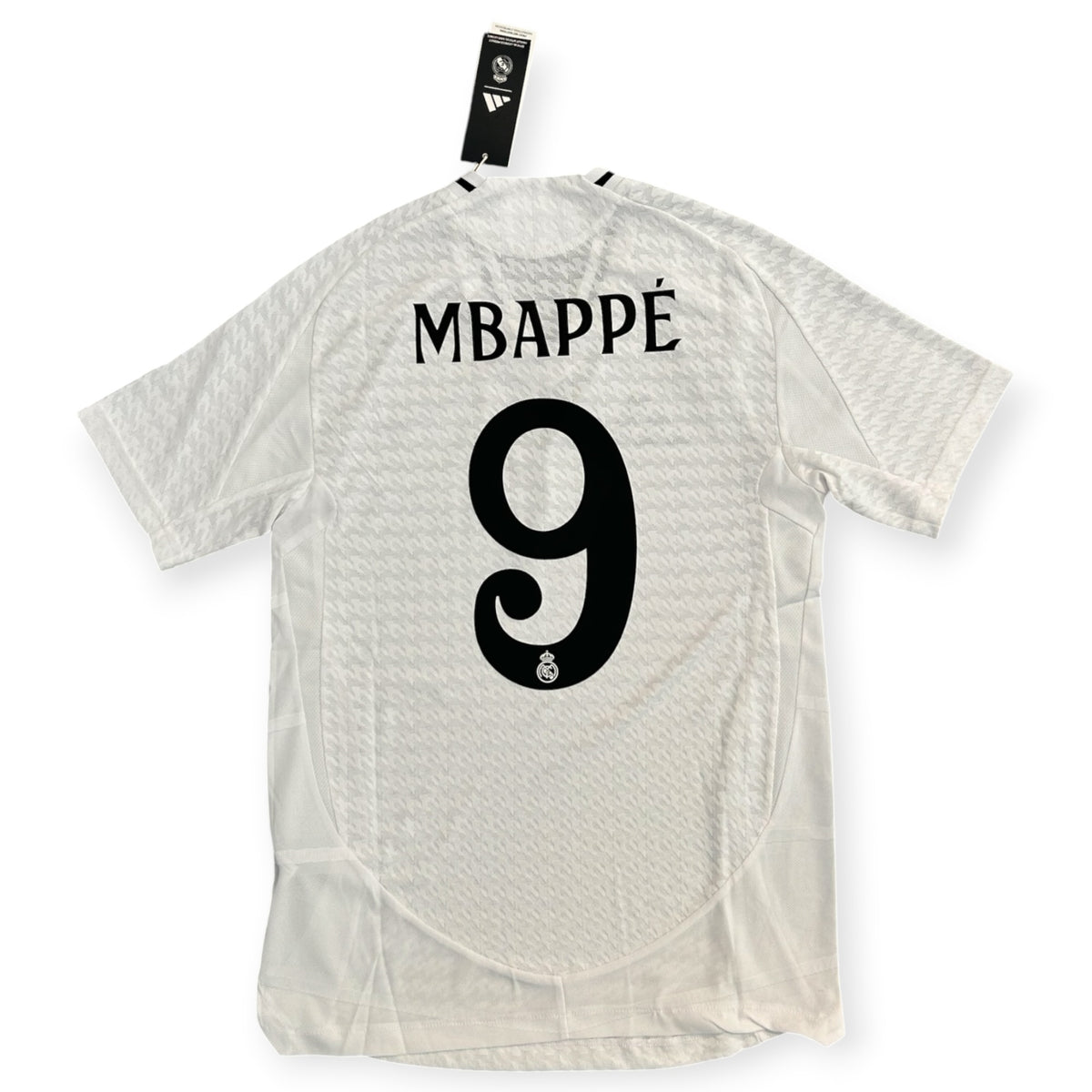 Real Madrid 2024/25 Home Player Version - Mbappe 9 (Small)