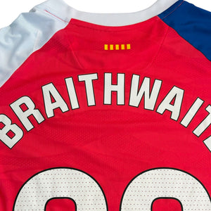 RCD Espanyol 2023/24 Away Match Worn - Braithwaite 22 (Medium)
