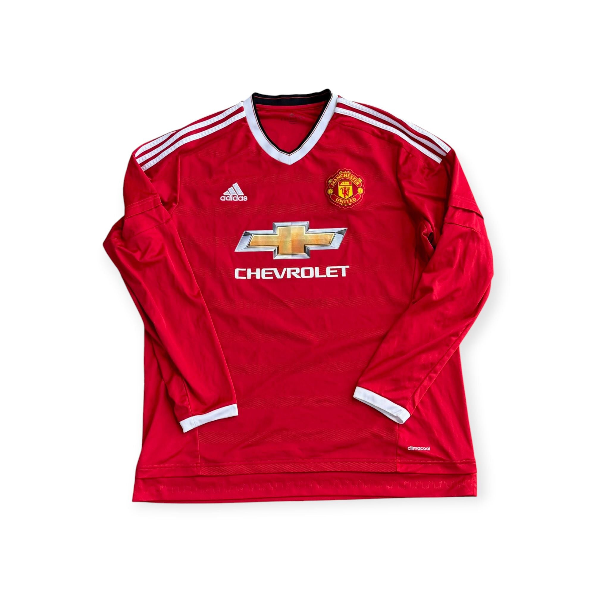 Manchester United 2015/16 Home Long Sleeve - Mata 8 (XL)