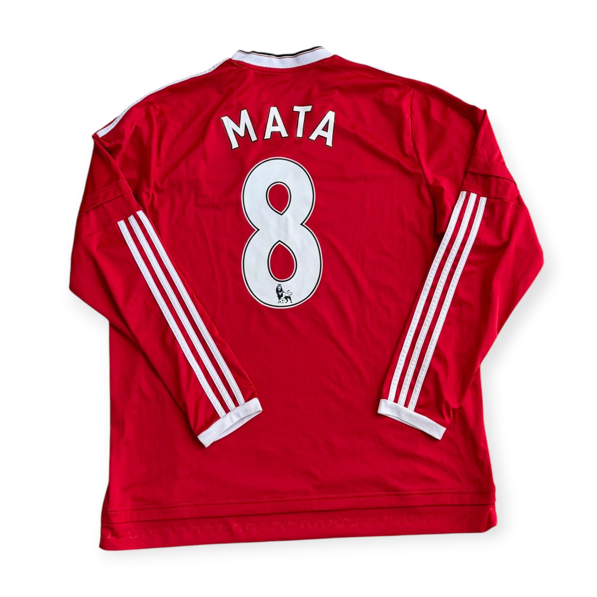 Manchester United 2015/16 Home Long Sleeve - Mata 8 (XL)