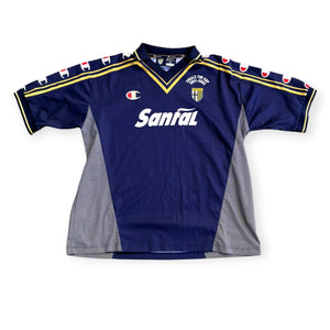 Parma Calcio 2001/02 Away Shirt Screen Signed (XL) - KITLAUNCH