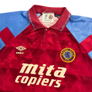 Aston Villa 1990/91 Home (Large) - KITLAUNCH