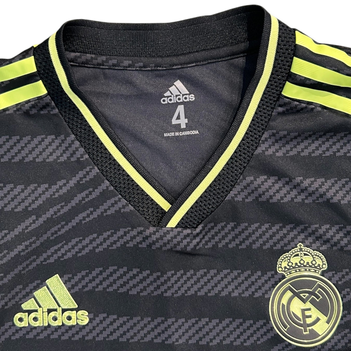 Real Madrid 2022/23 3rd - Vini Jr 20 L/S Kitroom Issued - KITLAUNCH