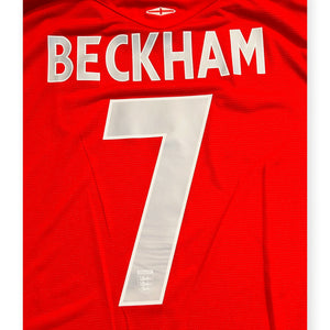 England 2004 Away - Beckham 7 (XL) - KITLAUNCH