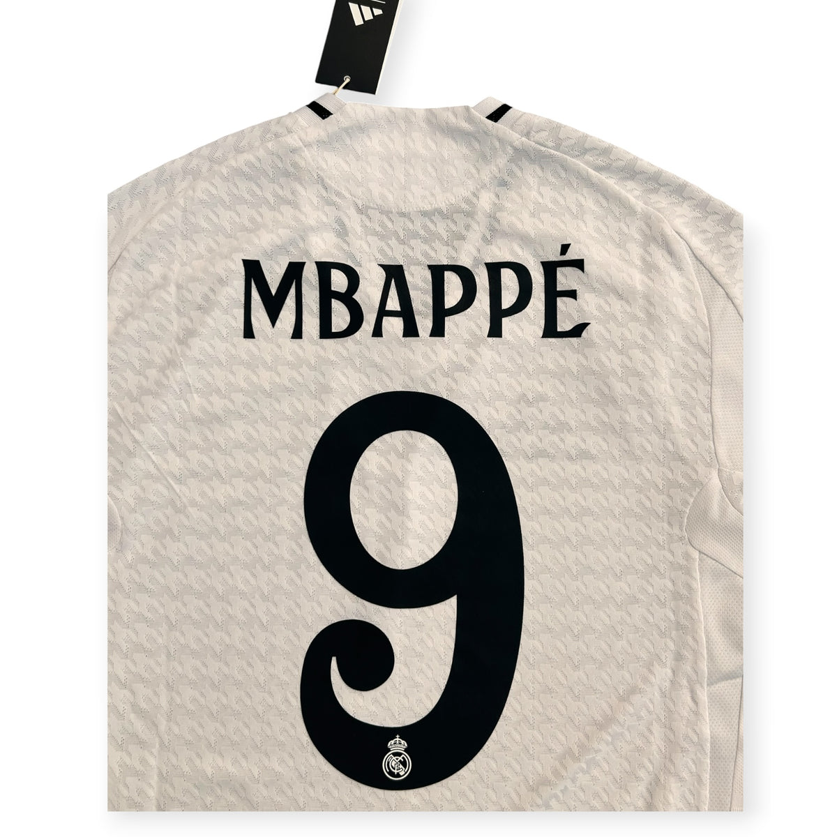 Real Madrid 2024/25 Home Player Version - Mbappe 9 (Small)