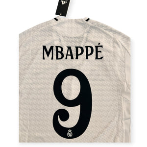 Real Madrid 2024/25 Home Player Version - Mbappe 9 (Small)