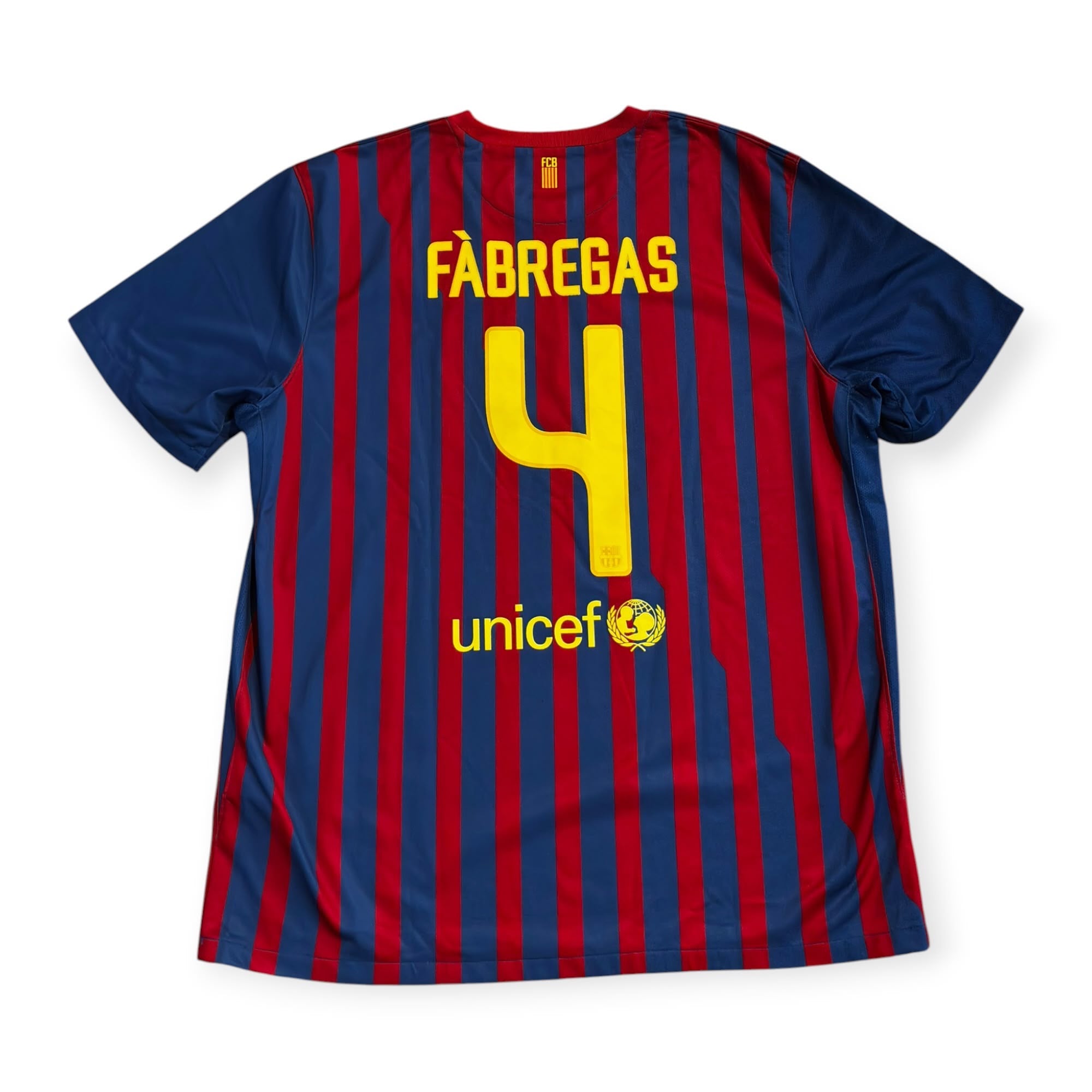 FC Barcelona 2011/12 Home- Fàbregas 4 (2XL)