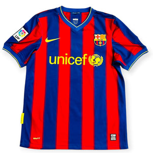 FC Barcelona 2009/10 Home - Piqué 3 (Small)