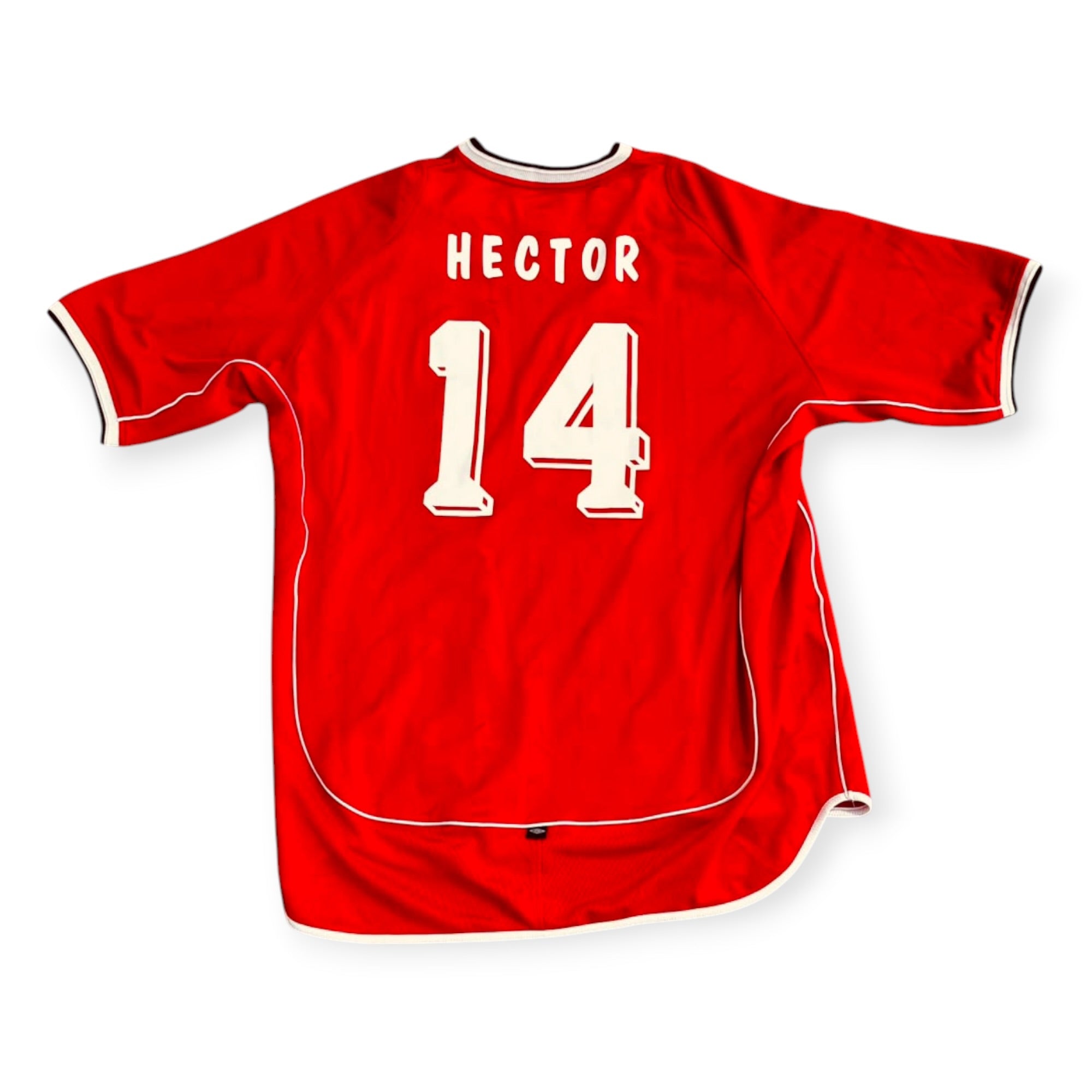 Terrassa FC 2002/03 Home Match Worn Shirt - Hector 14 (XL)