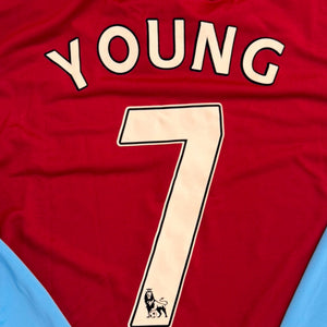 Aston Villa FC 2009/10 Home L/S *NEW* - Young 7 (Large)