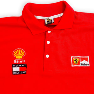 Ferrari F1 90s Tommy Hilfiger X Marlboro Polo (Large)