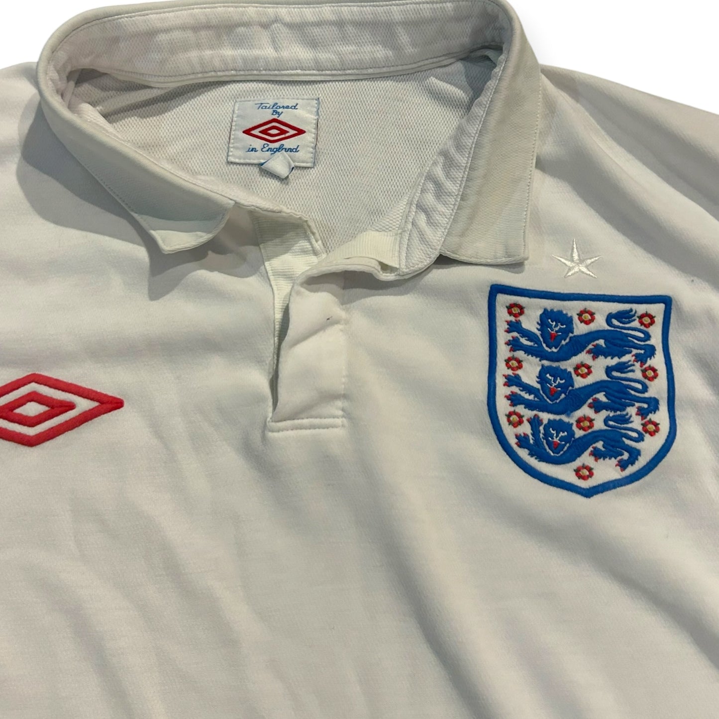 England 2010 Home Lond Sleeve (Medium) - KITLAUNCH