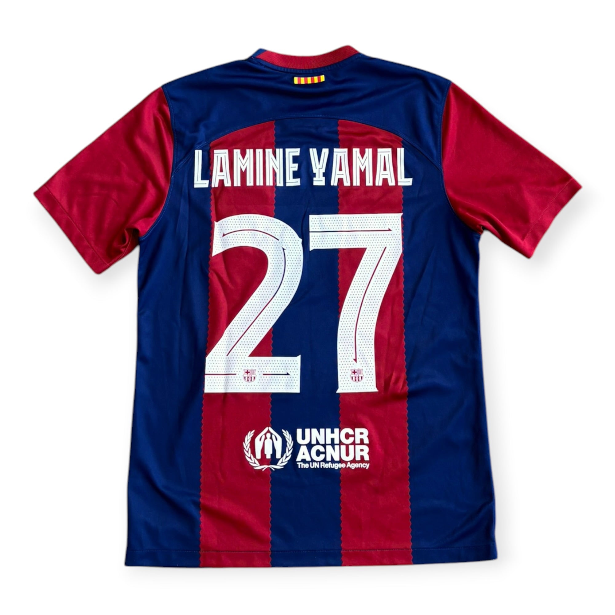 FC Barcelona 2023/24 Home - Lamine Yamal 27 (Medium)