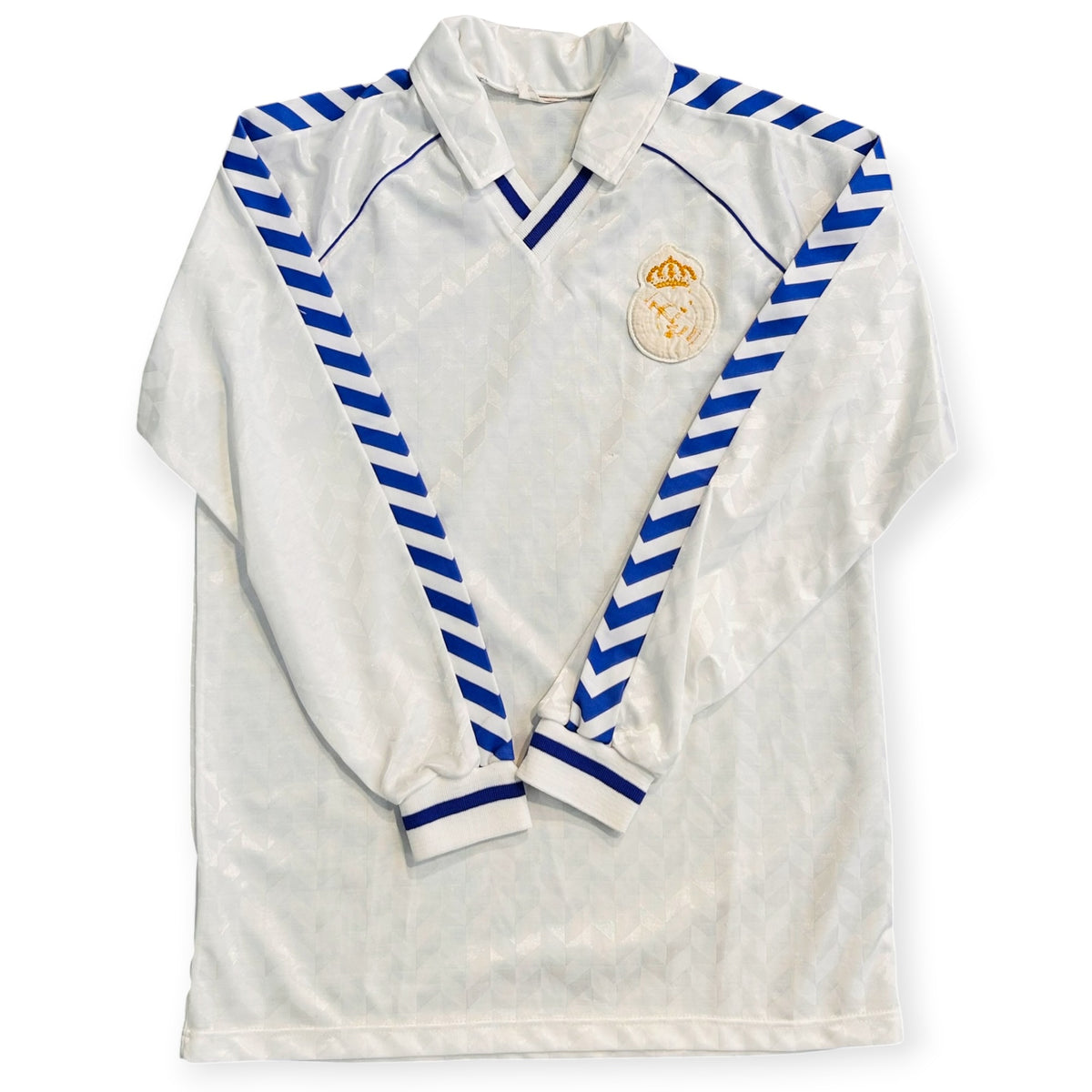 Real Madrid 1986/88 Home L/S (Small) - KITLAUNCH