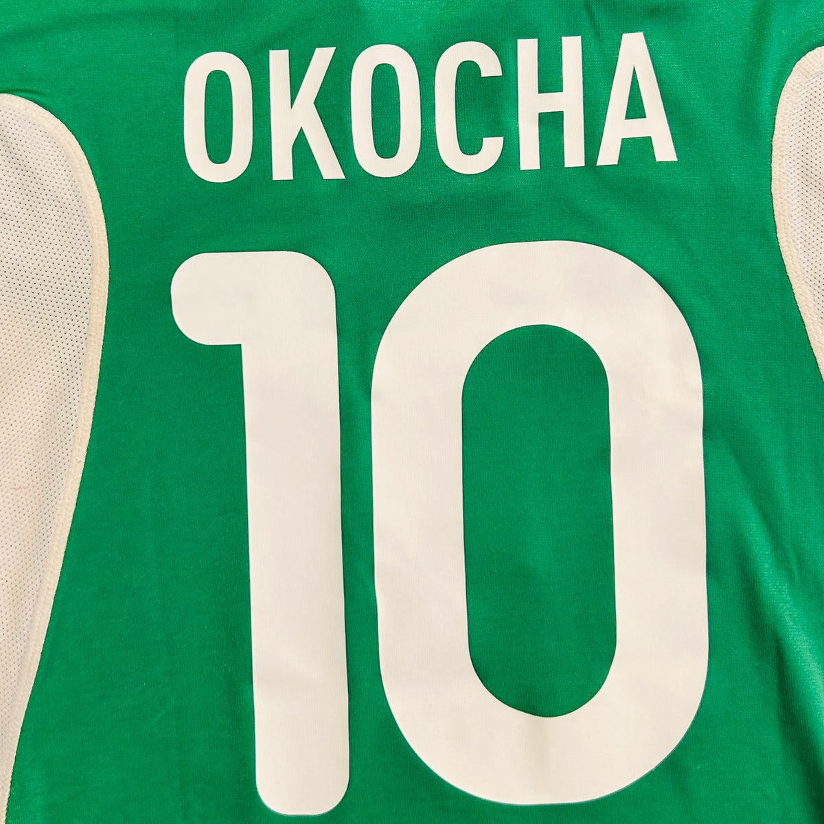 Nigeria 1998 Home - Okocha 10 (Large) - KITLAUNCH