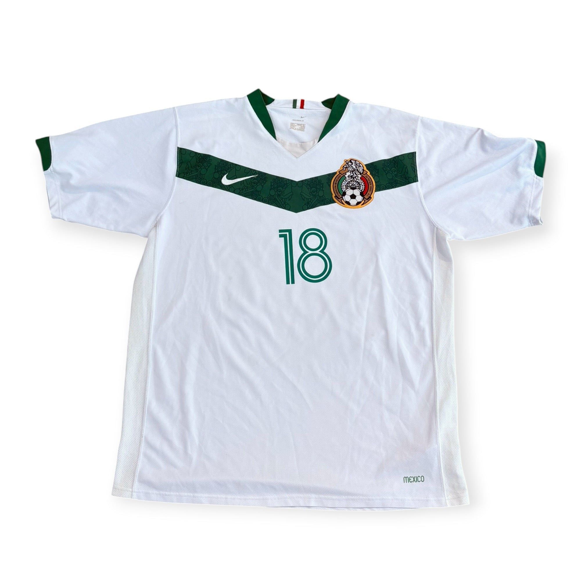 Mexico 2006 Away - Guardado 18 (Large)