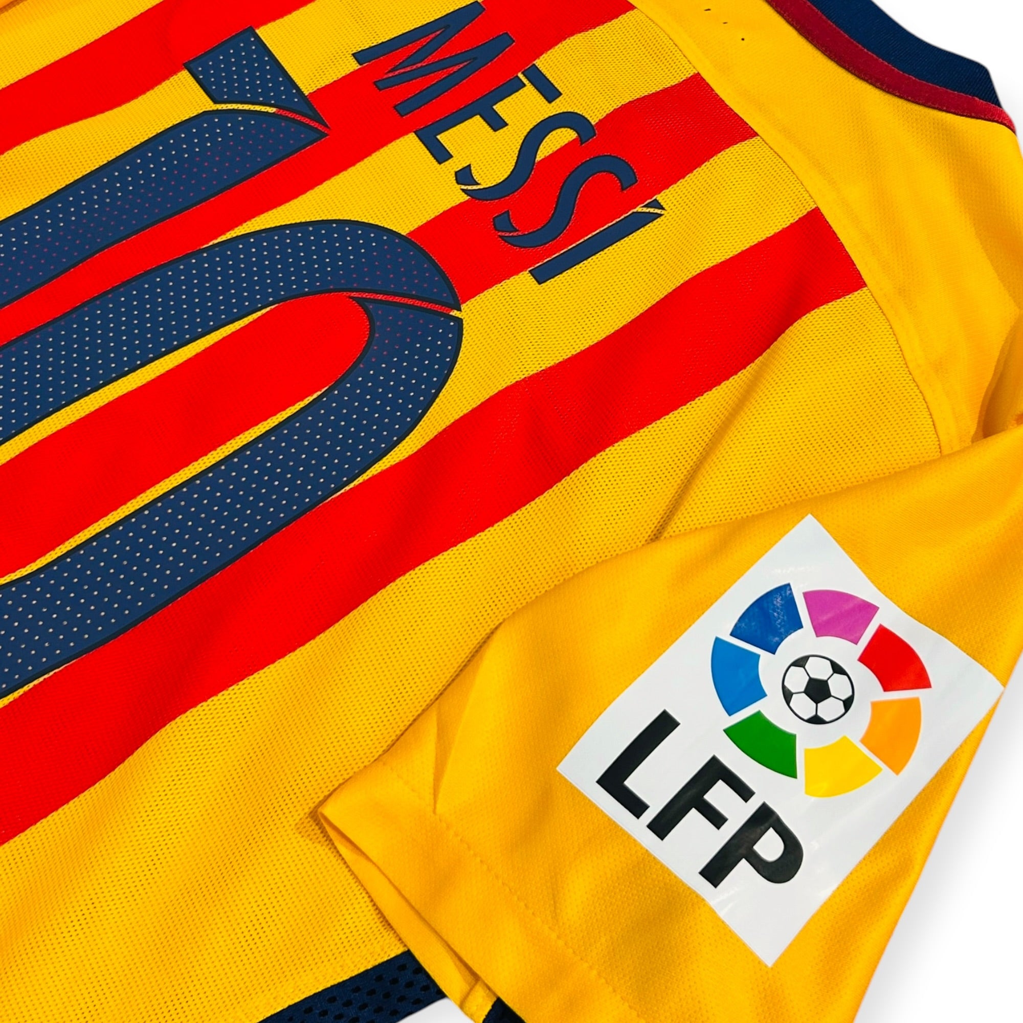 FC Barcelona 2015/16 Away Player Version - Messi 10 (Small)
