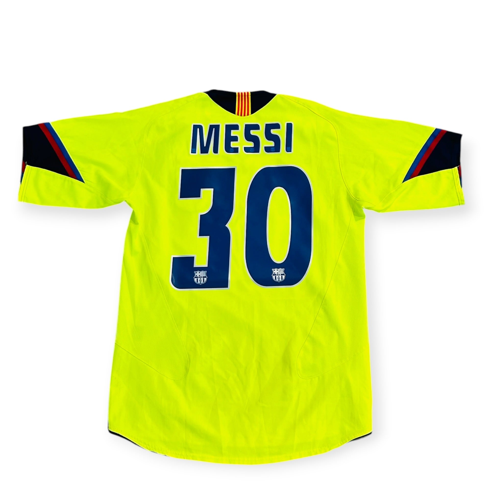 FC Barcelona 2005/06 Away - Messi 30 (Small)