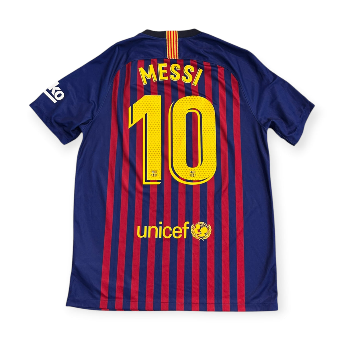 FC Barcelona 2018/19 Home - Messi 10 (Large)