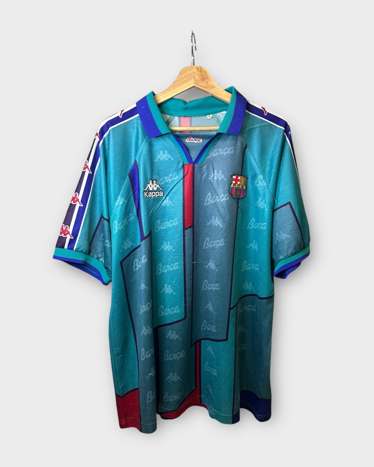 FC Barcelona 1995/97 Away - Ronaldo 9 (XL)