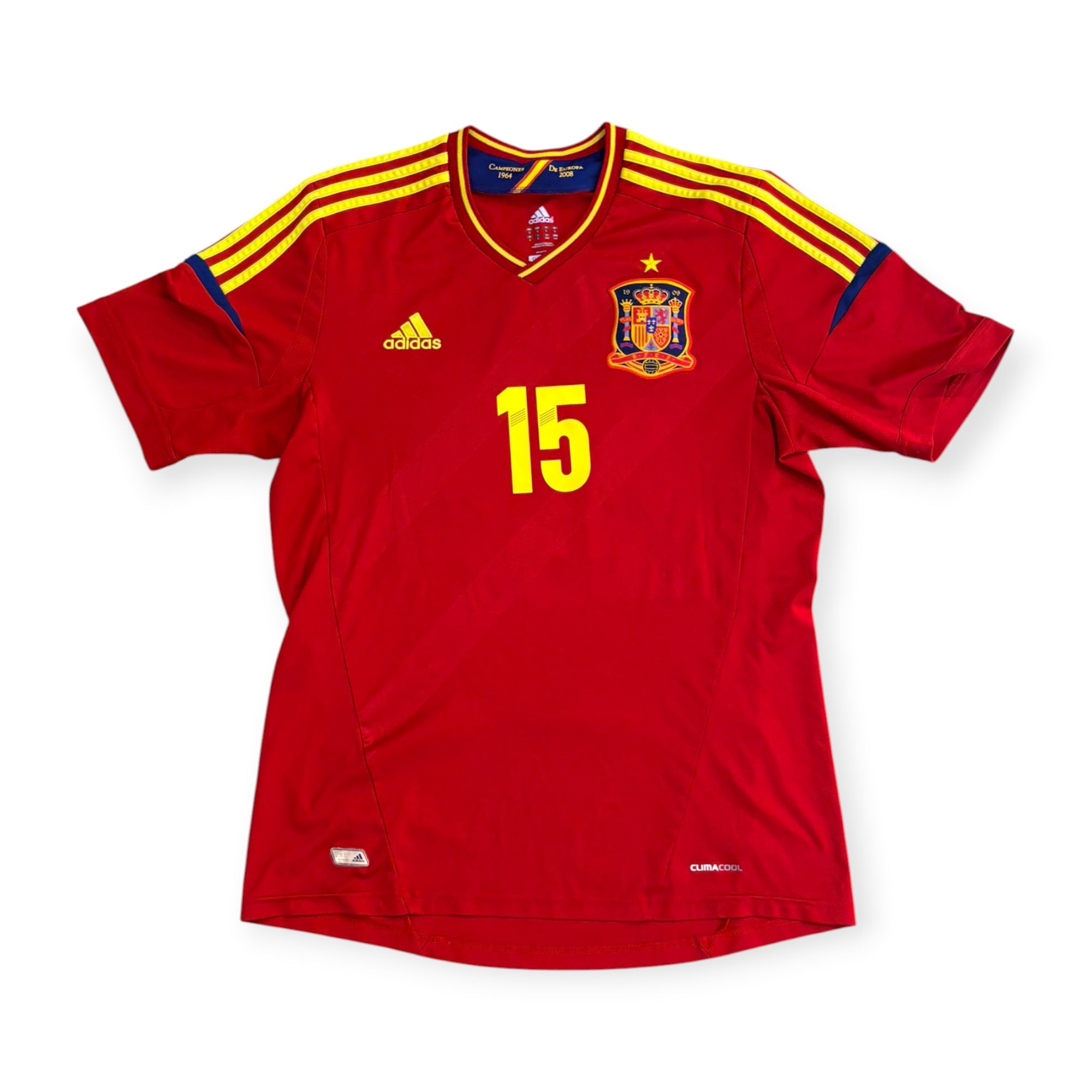Spain 2012 Home - Sergio Ramos 15 (Large)