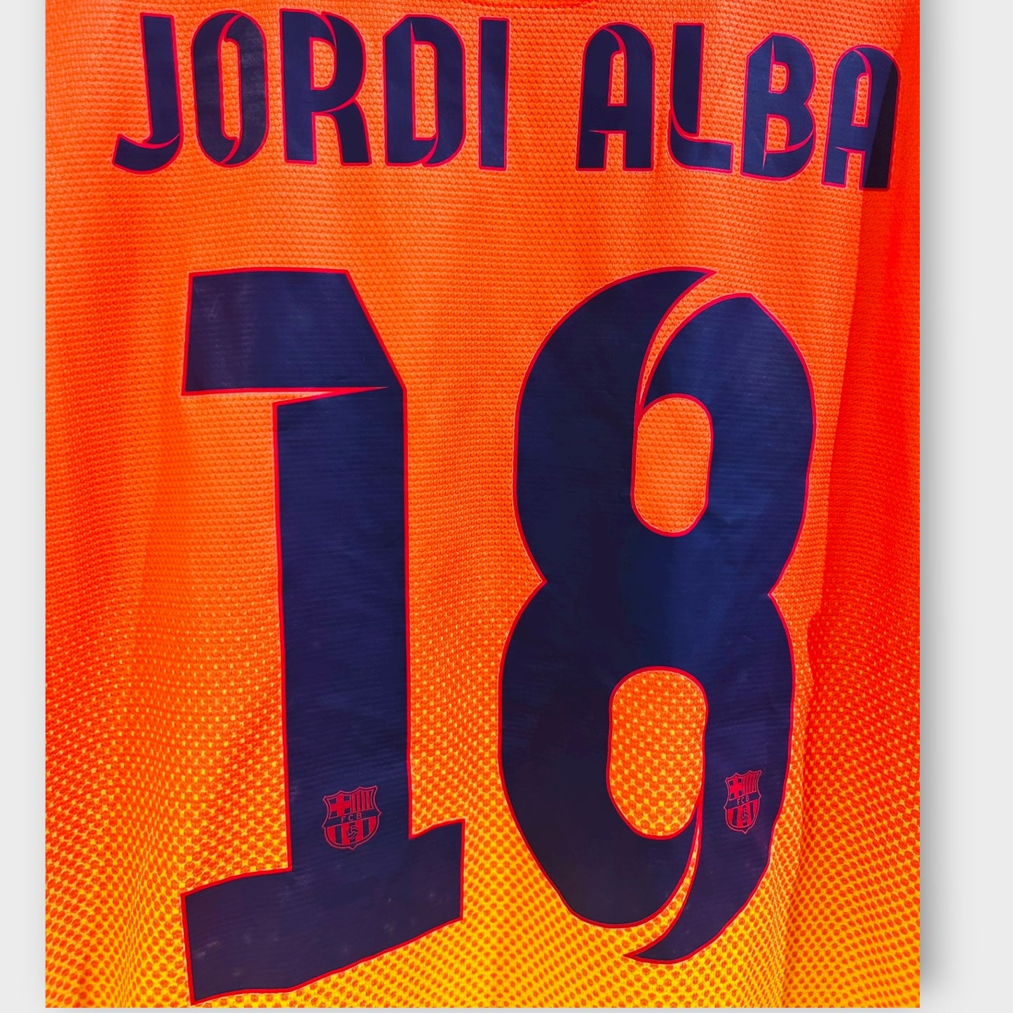 FC Barcelona 2012/13 Away - Jordi Alba 18 (Medium)