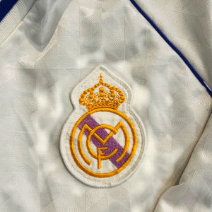 Real Madrid 1986/88 Home L/S (Medium) - KITLAUNCH