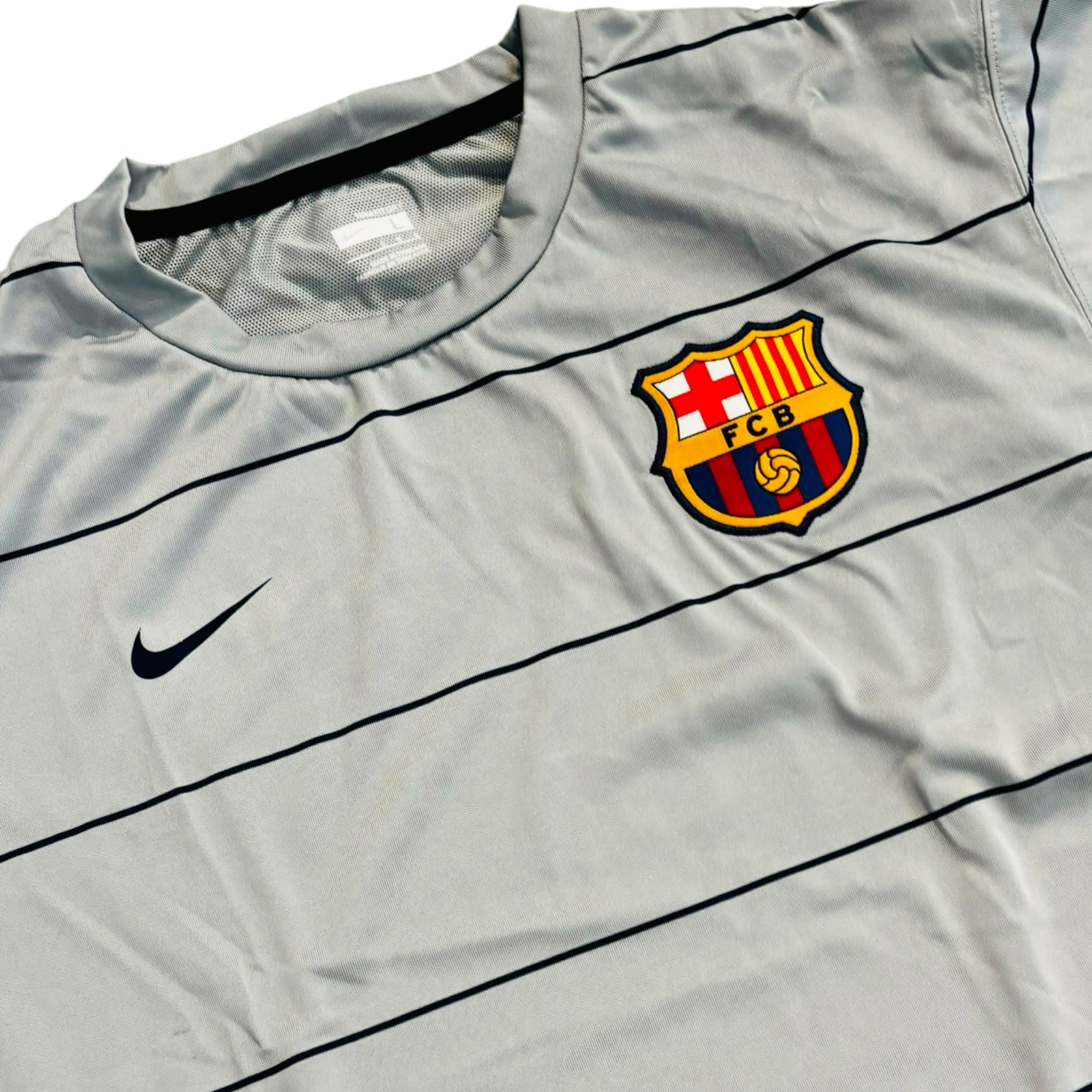 FC Barcelona 2008/09 Grey Nike Training Shirt (Multiple Sizes)