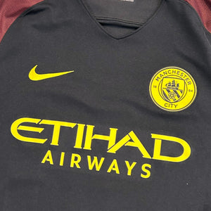 Manchester City 2016/17 Away - Kun Aguero 10 (Large) - KITLAUNCH
