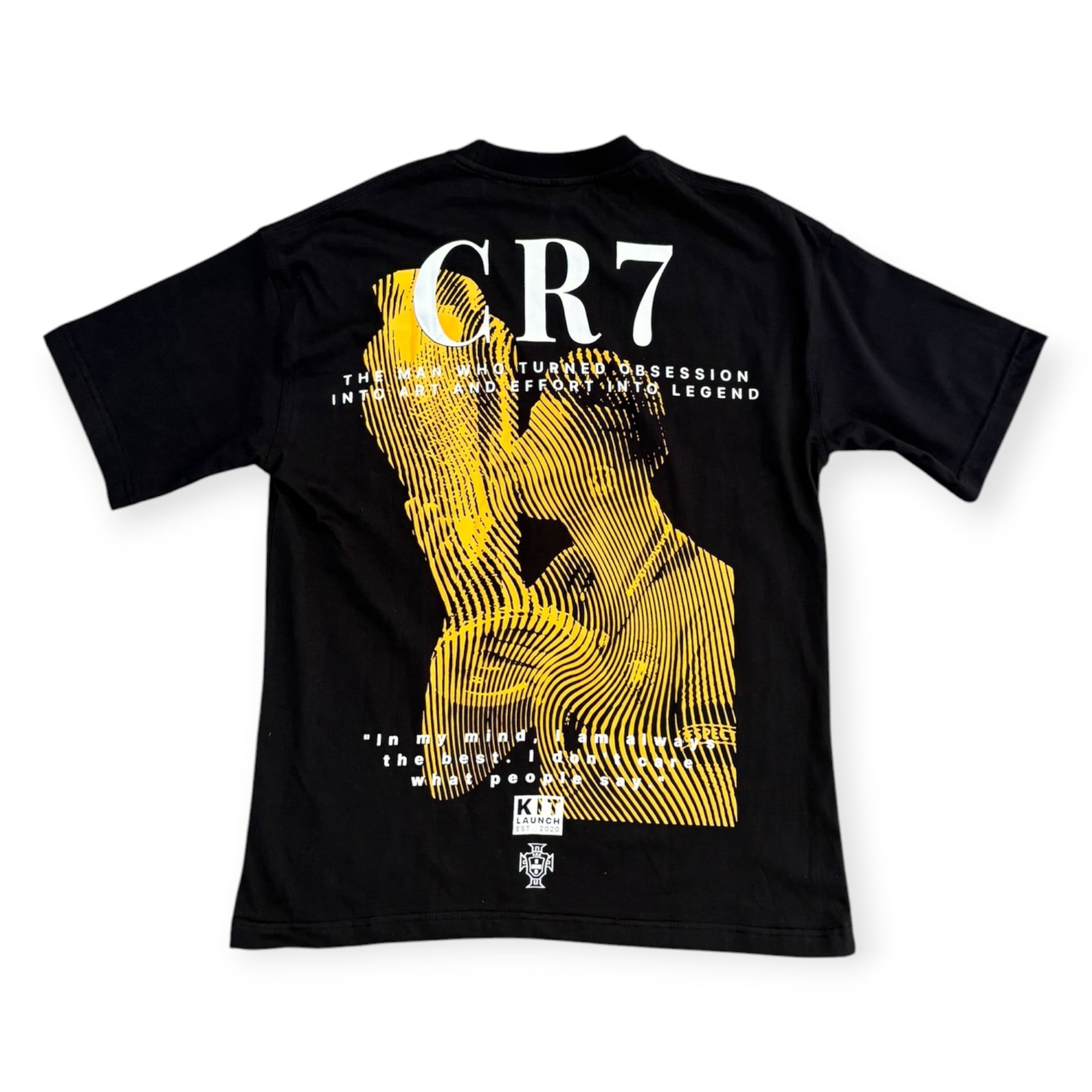 KITLAUNCH CR7 CAMPEON ICON TEE (Multiple Sizes)