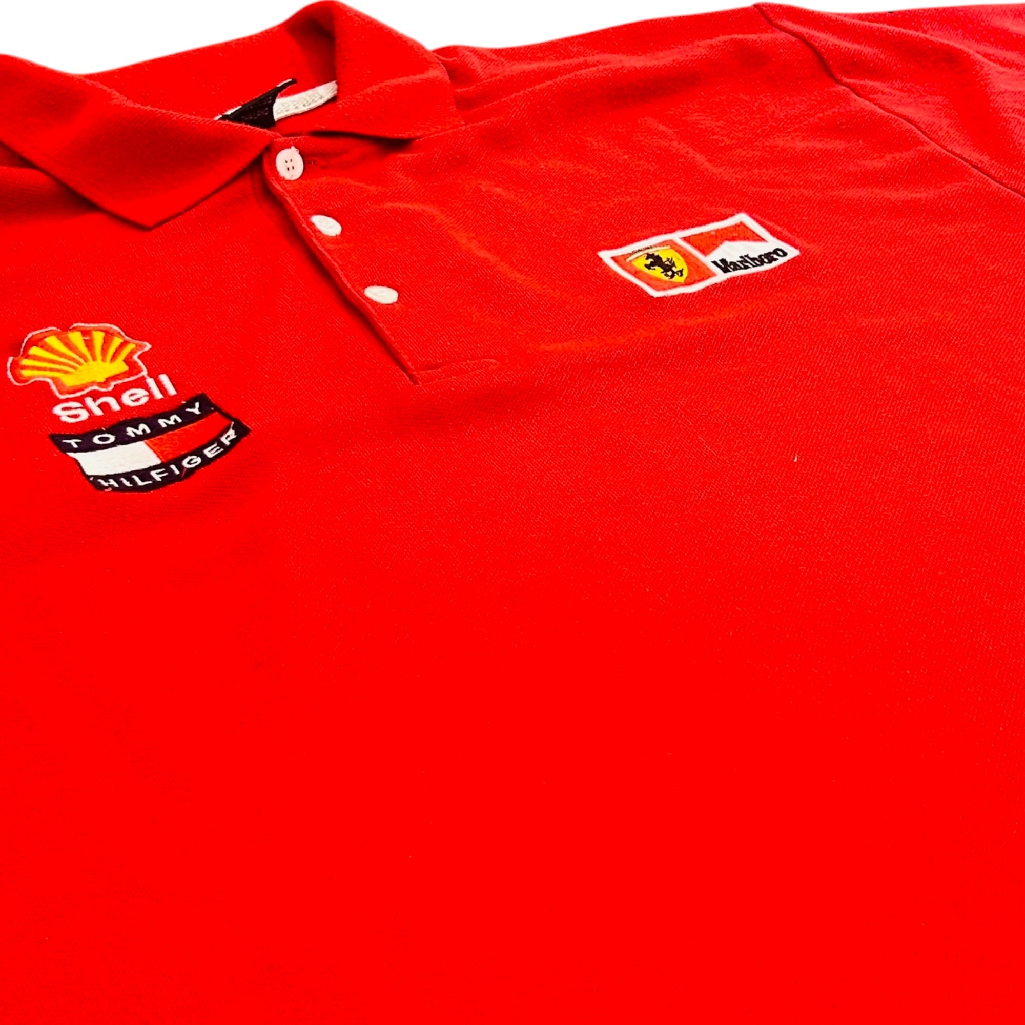 Ferrari F1 90s Tommy Hilfiger X Marlboro Polo (Large)
