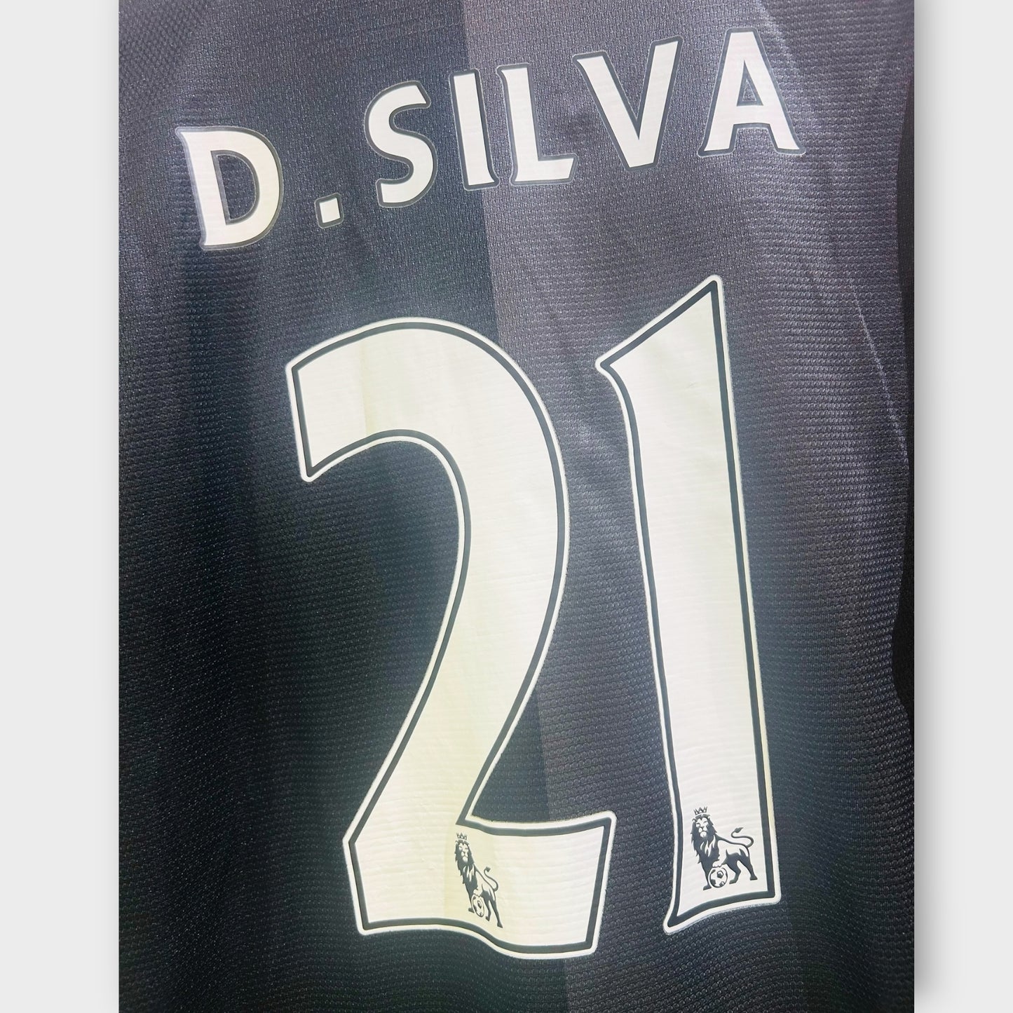 Manchester City 2013/14 Away - David Silva 21 L/S (Medium)