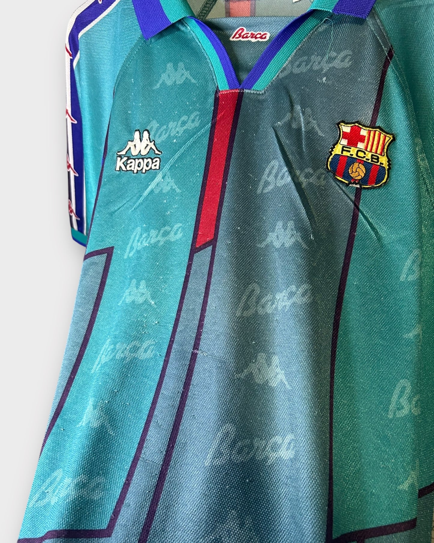 FC Barcelona 1995/97 Away - Ronaldo 9 (XL)