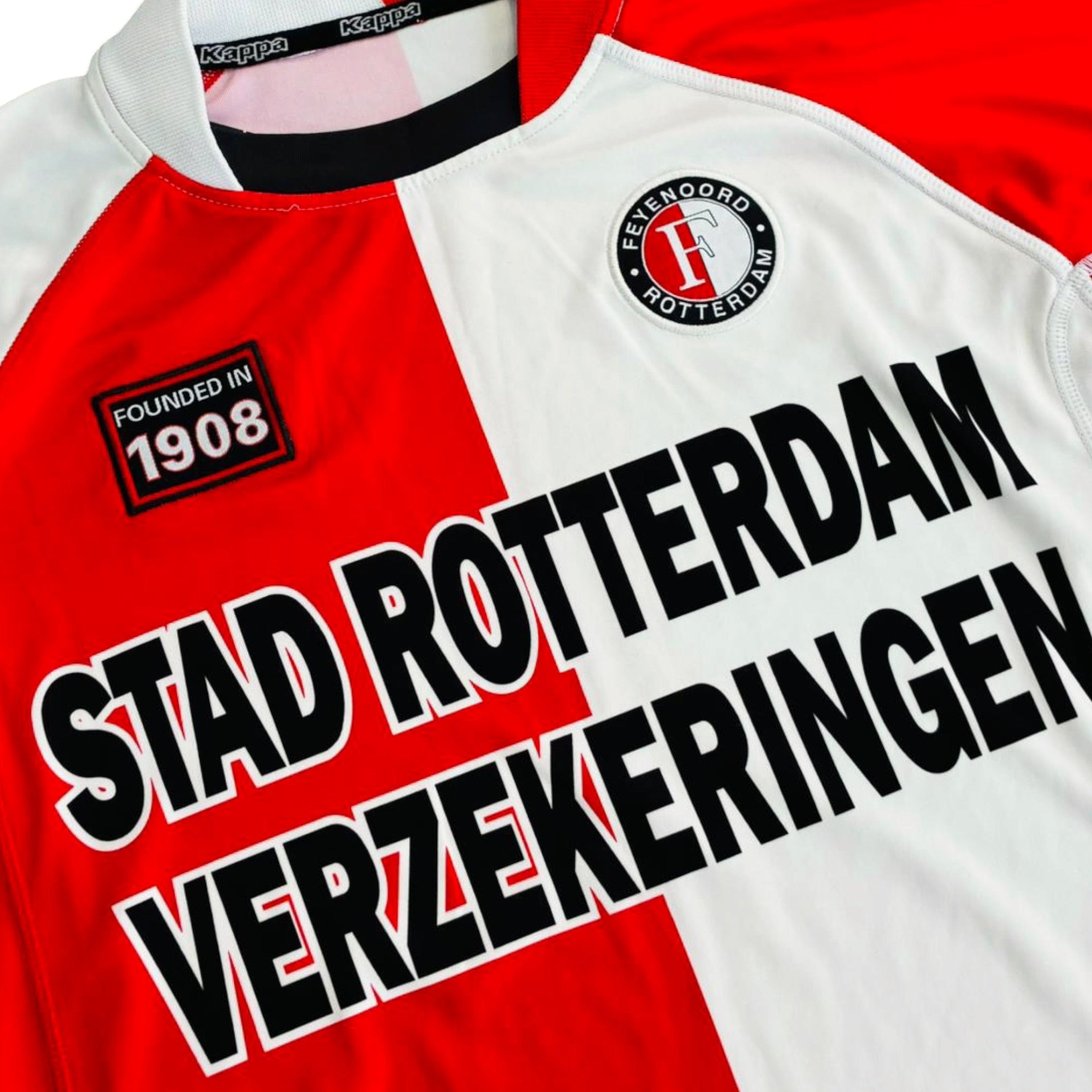 Feyenoord Stad Rotterdam Verzekeringen Shirt (Medium)