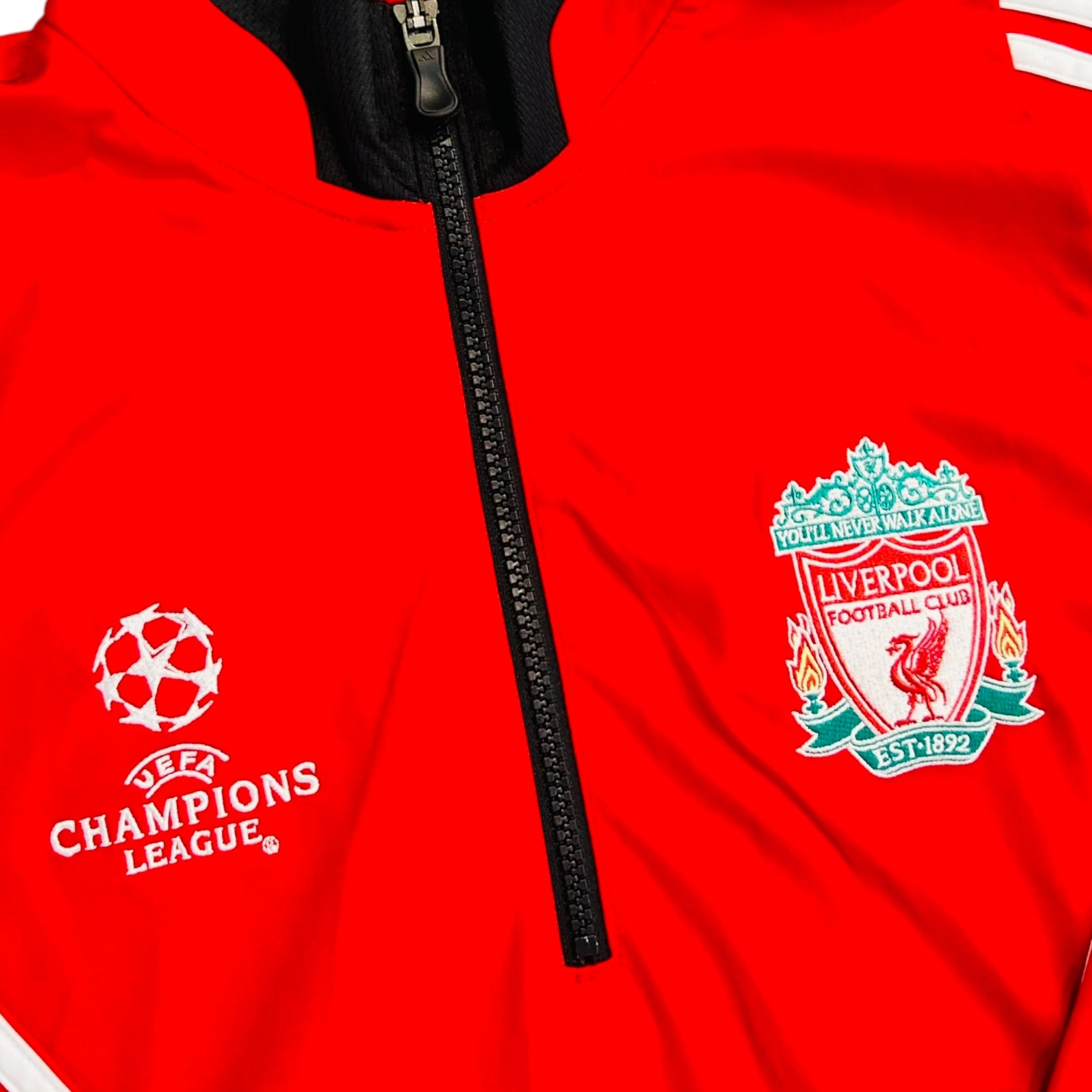 Liverpool 2007/08 Adidas UCL Top Red (Large)