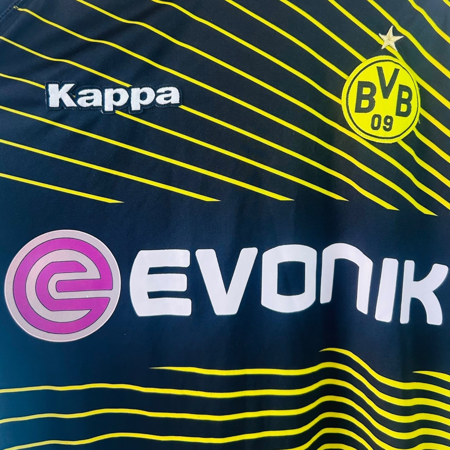 Borrusia Dortmund 2009/10 Away Long Sleeve - Valdez 9 (Medium)