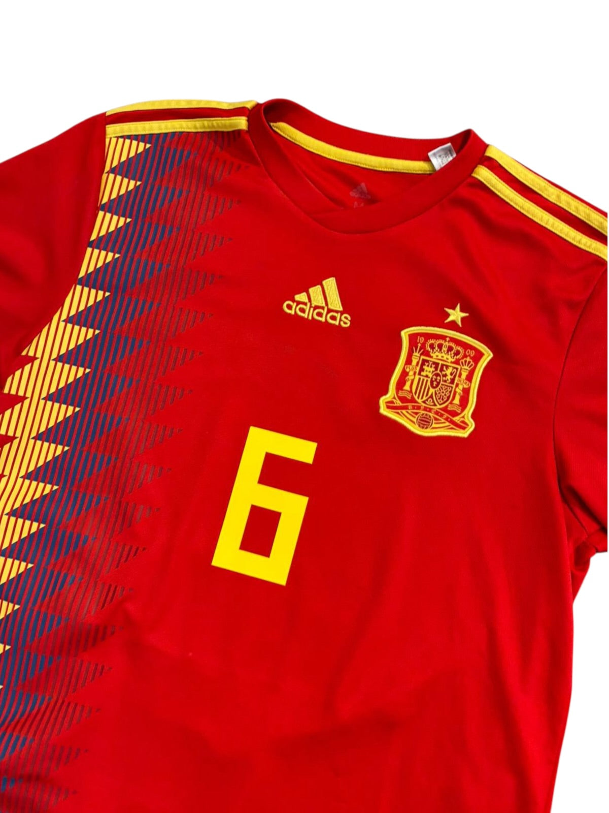 Spain 2018 Home - Iniesta 6 (Medium)